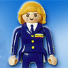 the stewardess | l' [f.] hôtesse de l'air